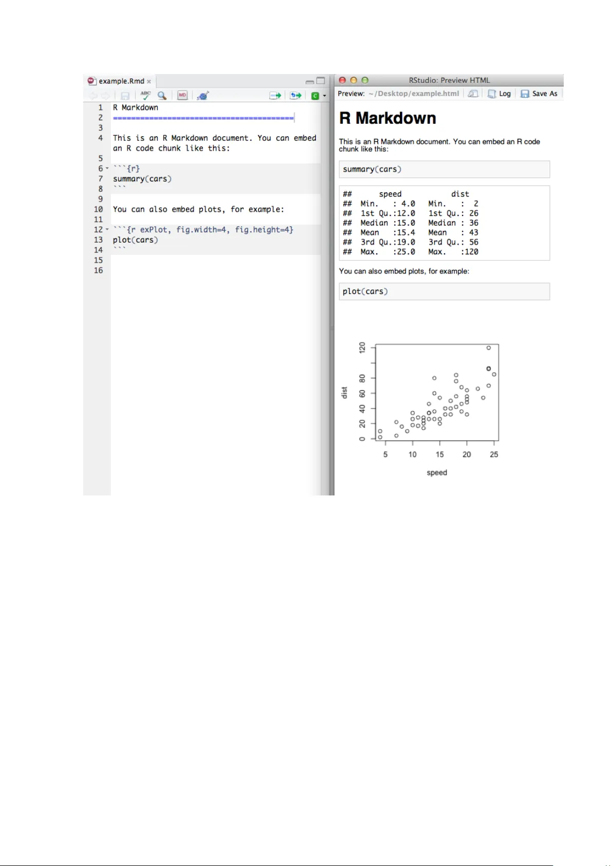 R 마크다운으로 입문 통계 교육 혁신