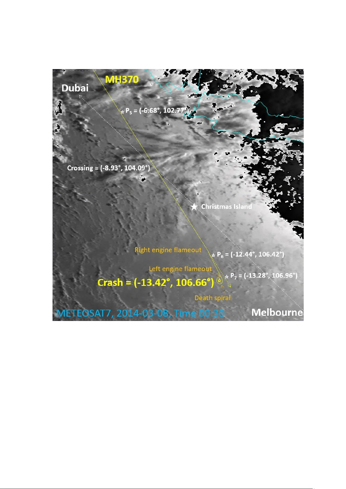 MH370 미스터리를 풀 새로운 위성 데이터 해석법