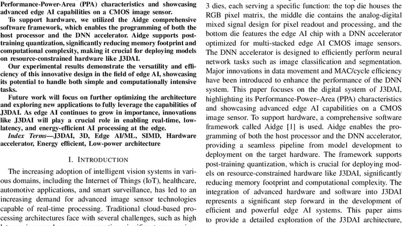 J3DAI: A tiny DNN-Based Edge AI Accelerator for 3D-Stacked CMOS Image Sensor