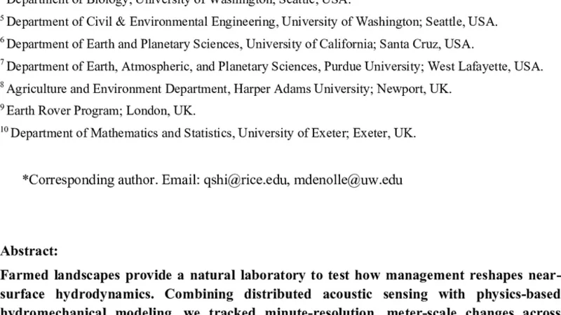 Agroseismology: unraveling the impact of farming practices on soil hydrodynamics