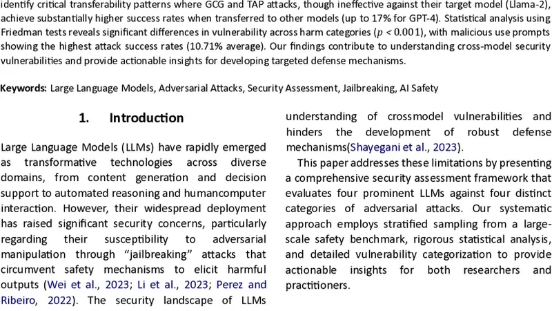 대형 언어 모델 보안 강화 인간 및 알고리즘 적대 프롬프트 저항성 평가
