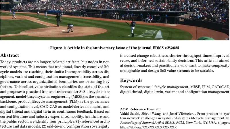 From product to system network challenges in system of systems lifecycle management