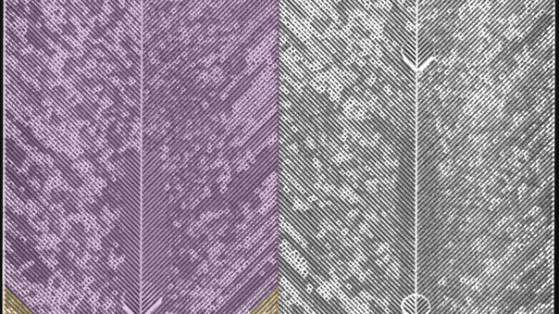 홈이 새긴 수직판으로 제어되는 물방울 떨어짐