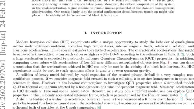 Spatial confinement-deconfinement transition in accelerated gluodynamics within lattice simulation