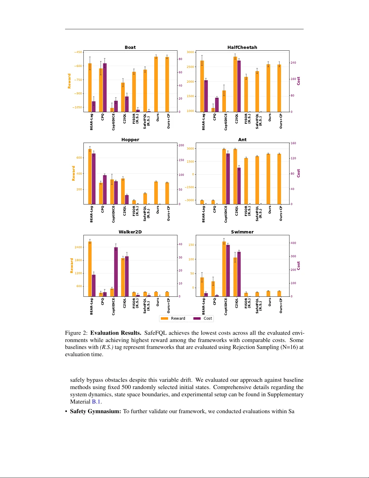 안전 흐름 Q 러닝: 도달가능성 기반 흐름 정책을 활용한 오프라인 안전 강화 강화학습