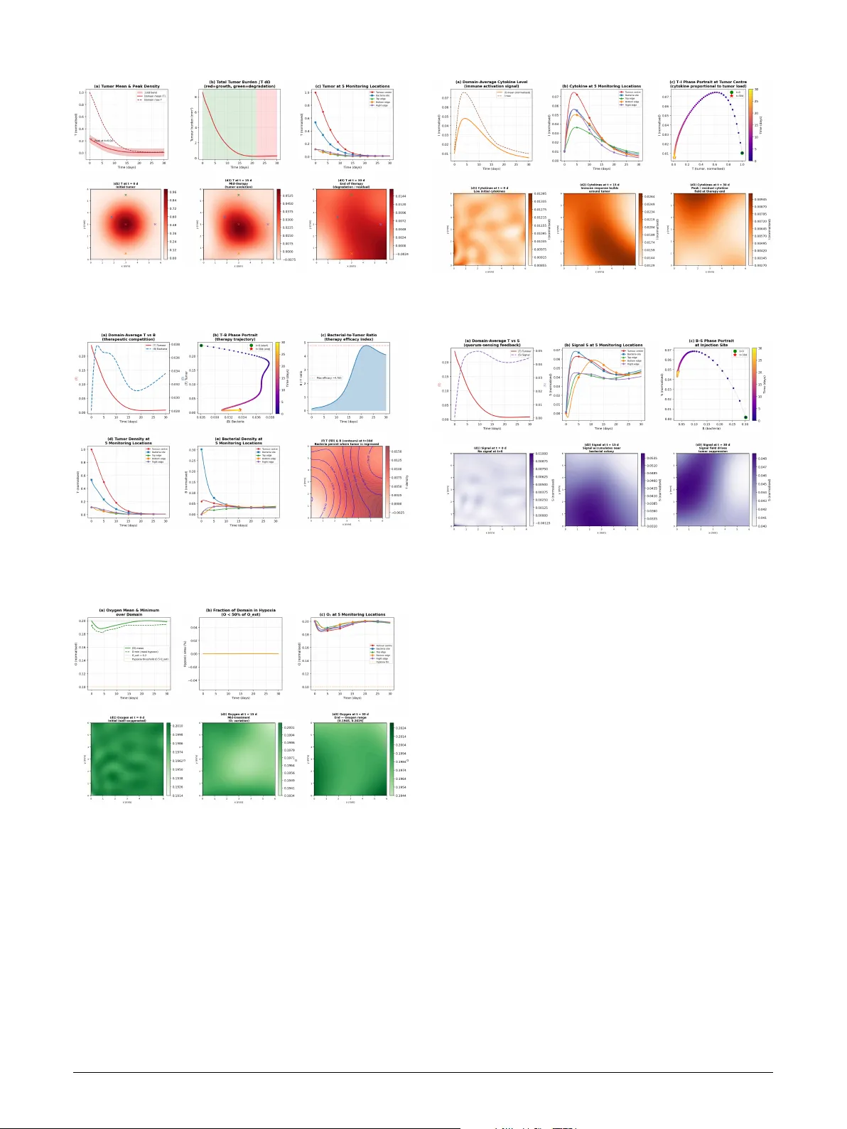 암세균 치료를 위한 수학 모델링과 물리기반 신경망 해석
