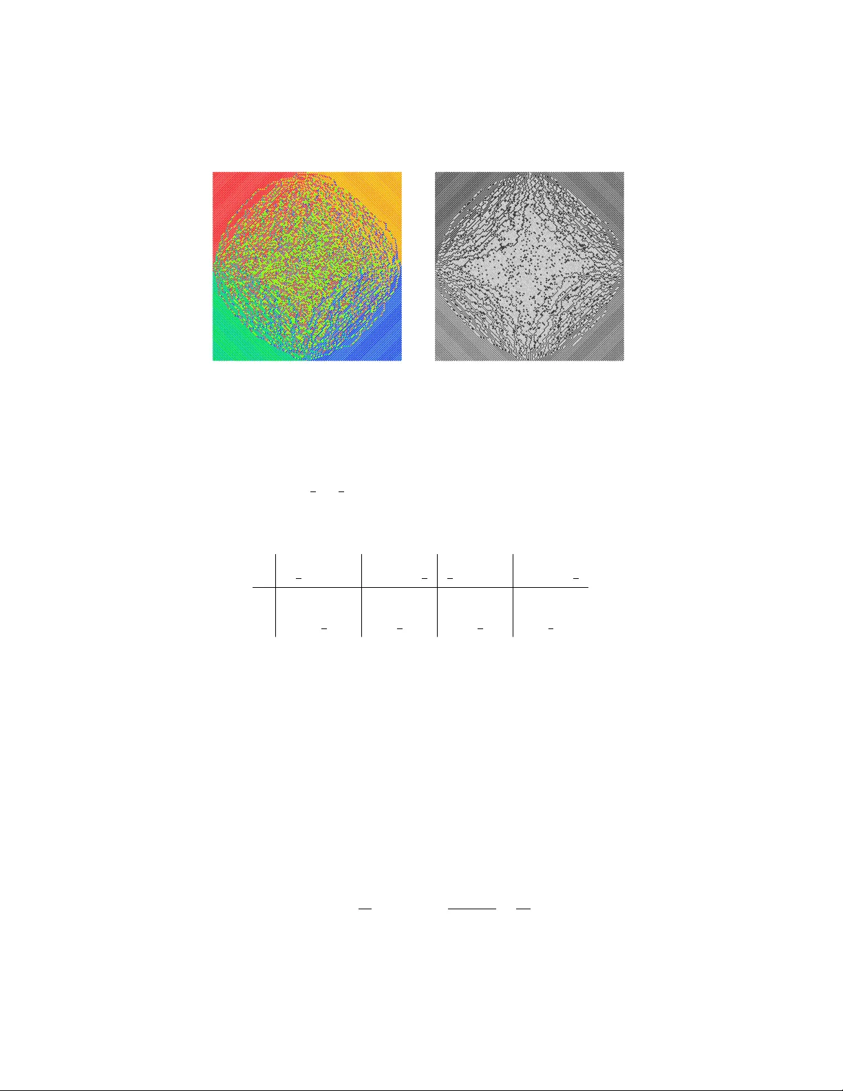 아지텍 다이아몬드 구멍의 아틱 곡선과 극한 형태 분석