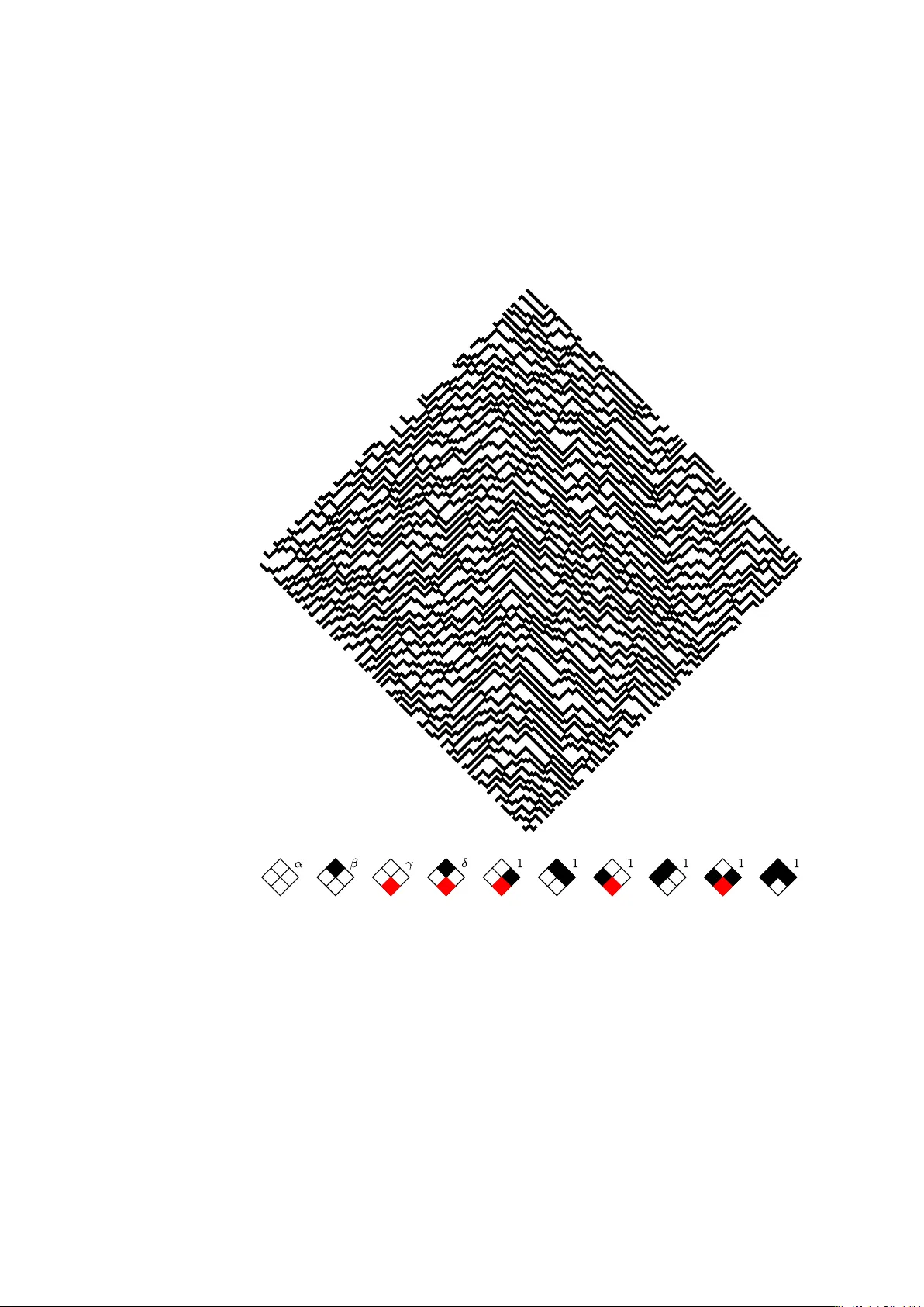 변형된 룰54 가역 셀룰러 오토마톤의 적분 구조