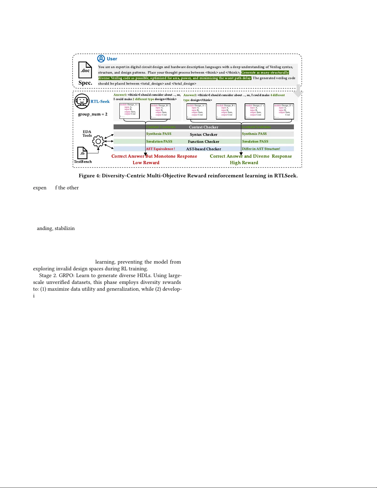 다양성 강화 강화학습으로 RTL 생성 능력 끌어올리는 RTLSeek