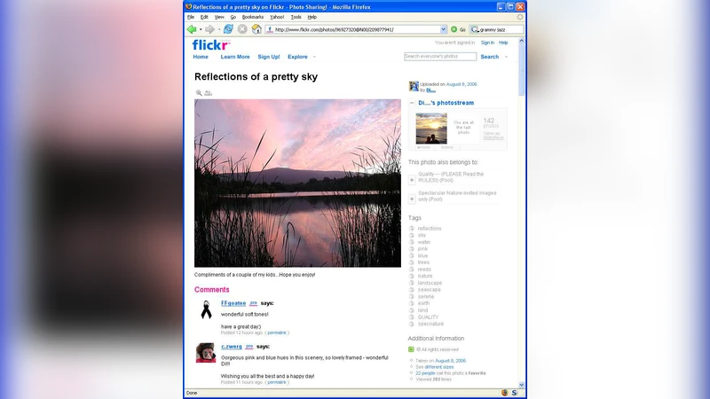플리커 이미지 검색 개인화