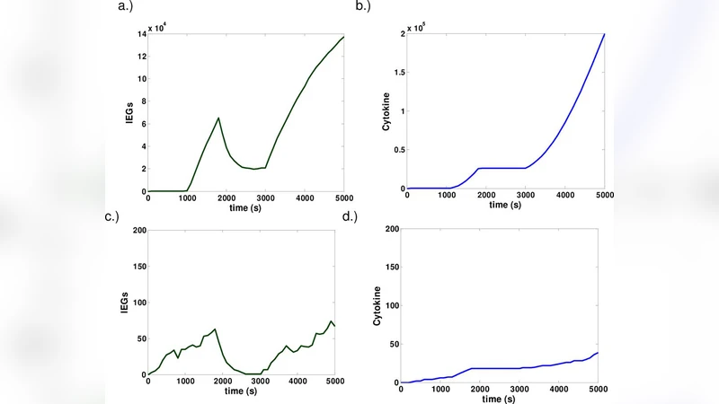 T세포 활성화에서 단기 생화학적 기억의 기원: 컴퓨터 모델링 연구