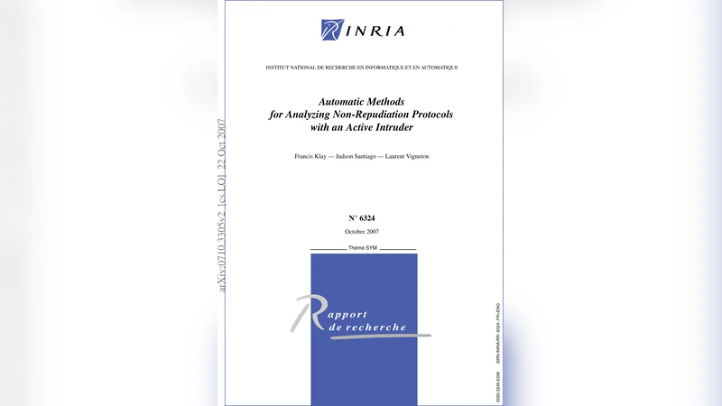 활성 공격자를 고려한 비부인성 프로토콜 자동 분석 방법