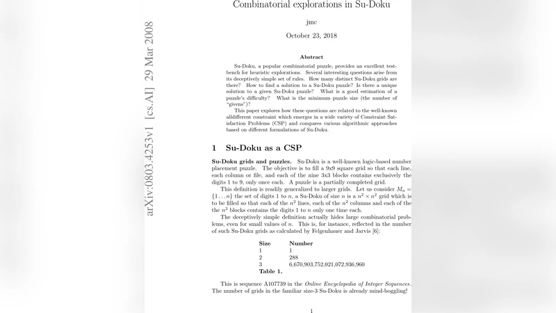 수독 탐구 조합적 관점