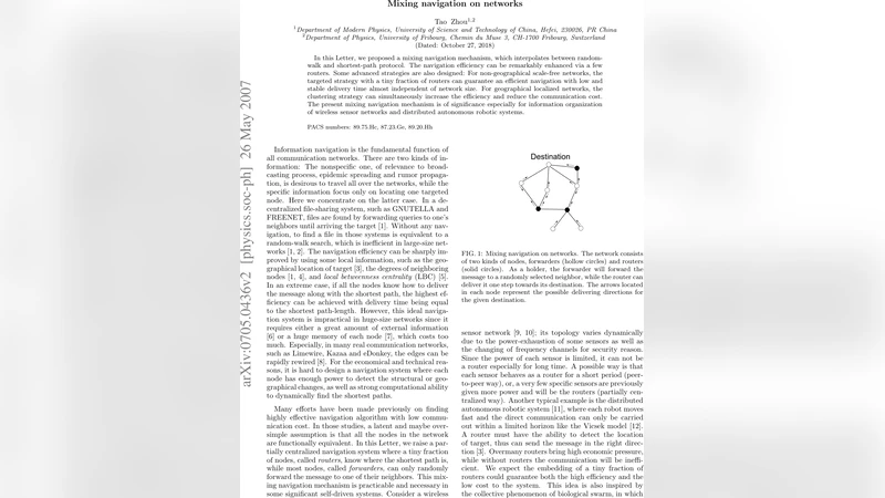 혼합 네트워크 탐색: 라우터 소수만으로 효율 극대화