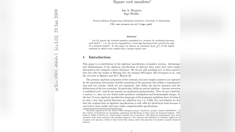 제곱근 메도우의 새로운 탐구