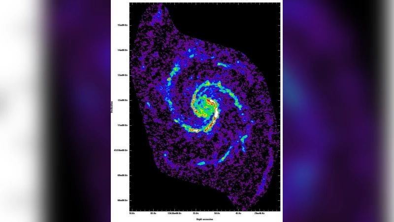 우주를 비추는 근거리 은하 템플릿