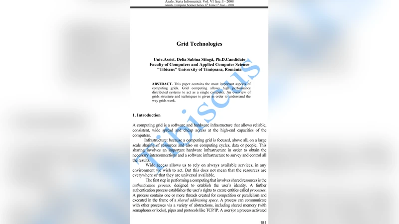 그리드 기술의 핵심과 미래