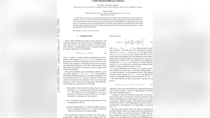 시프트 최적화 힐 추정법