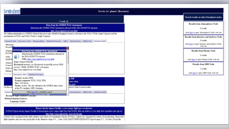 행성 데이터 통합 검색 시스템 초기 XML 기반 구현