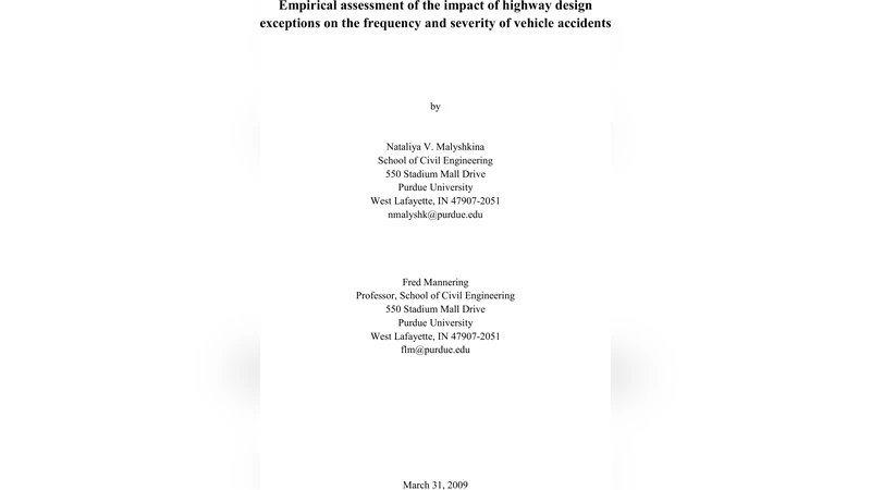 고속도로 설계 예외가 사고에 미치는 영향 실증 분석