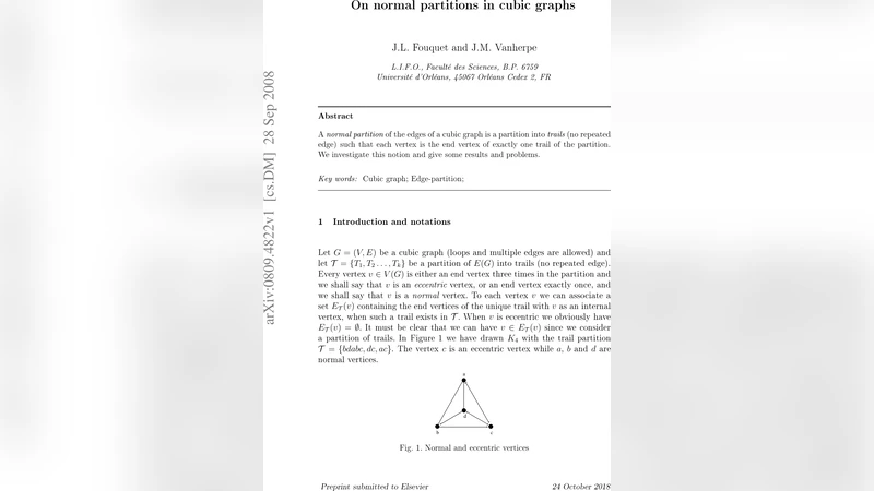 입방 그래프의 정규 홀수 분할 연구