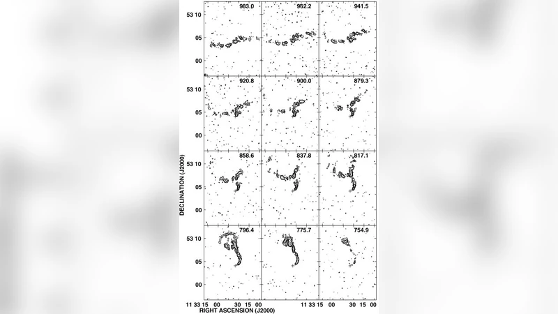NGC 3718의 놀라운 뒤틀린 가스 디스크