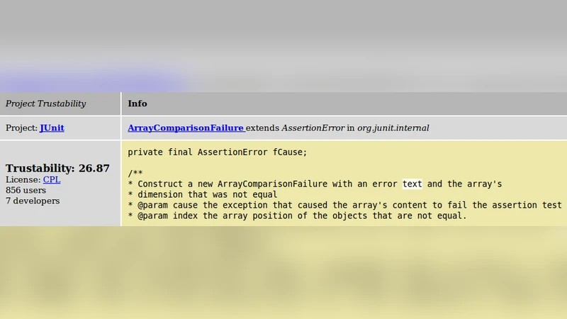 코드 검색 신뢰성 지표와 개발자 카르마