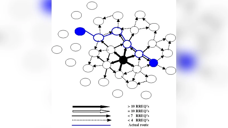 모바일 애드혹 네트워크 분산 DoS 방어 체계