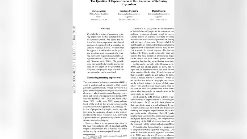 표현력에 따른 지시 표현 생성의 새로운 시각