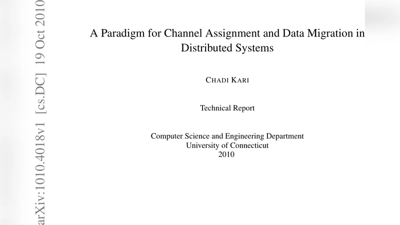 채널 할당과 데이터 마이그레이션을 위한 새로운 패러다임