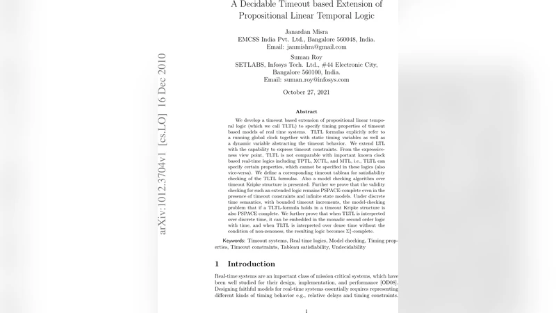 시간 초과 기반 선형 시제 논리 TLTL의 결정 가능성 및 복잡도 분석