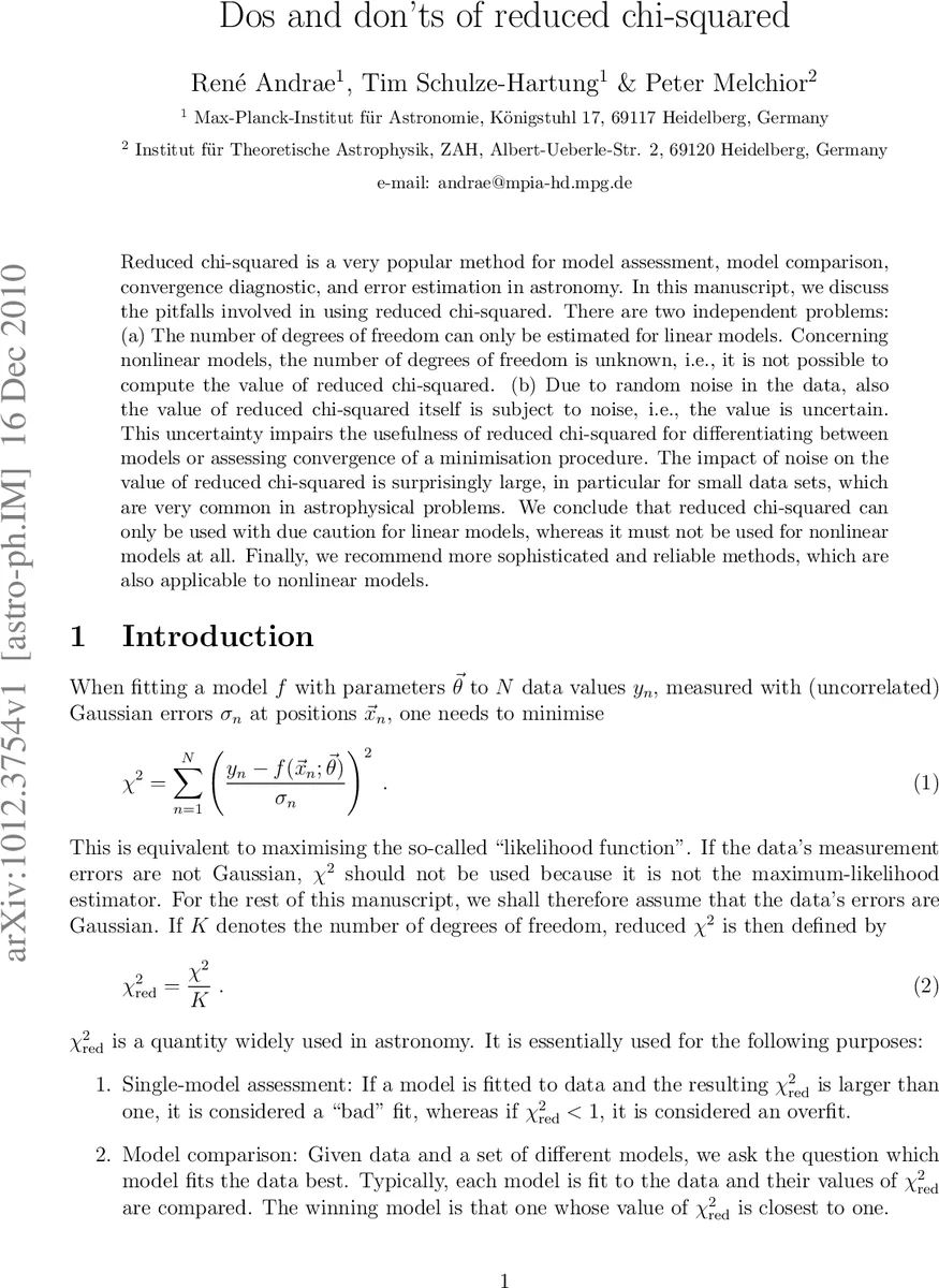 축소 카이제곱 사용 시 반드시 피해야 할 함정