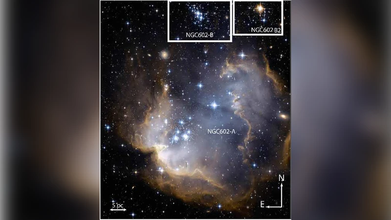 SMC 별 형성 역사와 NGC602 클러스터 연구