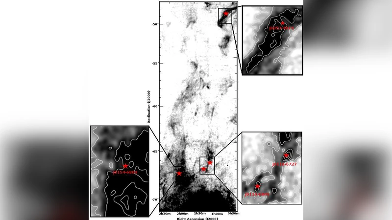 마젤란 스트림에서 발견된 차가운 가스