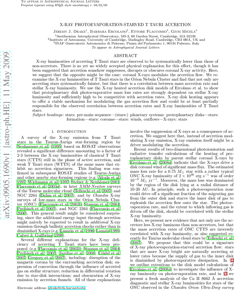 X선 광증발이 조절하는 티타우 별의 물질 흡수