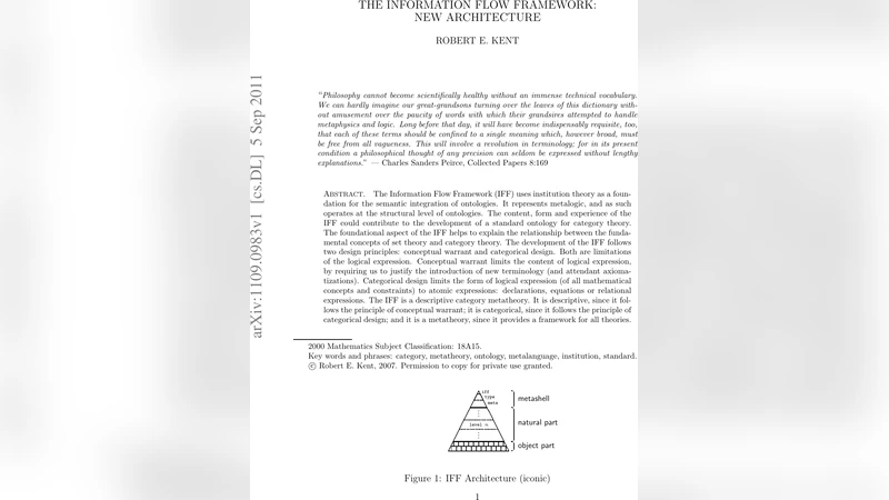 정보 흐름 프레임워크의 새로운 모듈형 아키텍처