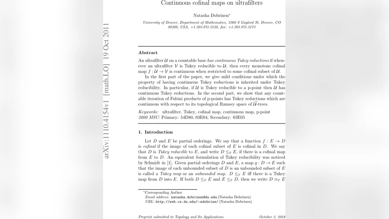 연속적 공극 사상으로 보는 초필터의 투키 구조