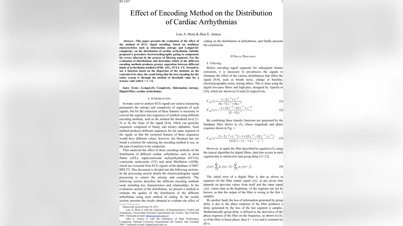 인코딩 방식이 심장 부정맥 분포에 미치는 영향