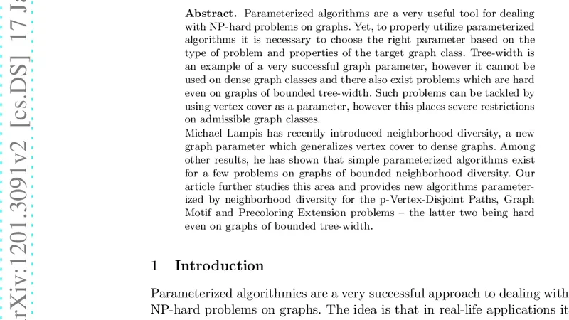 이웃 다양성으로 어려운 그래프 문제 풀기