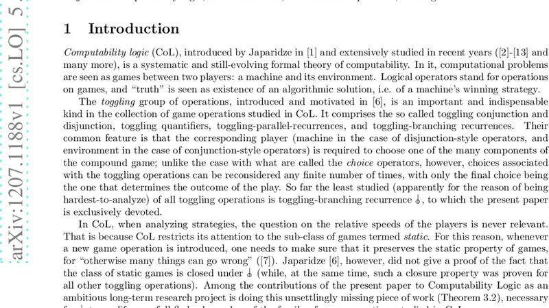 전환분기 반복 연산의 단순화와 정적성 보존