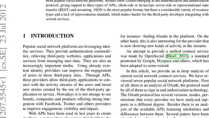 소셜 네트워크 연결 서비스 현황 분석