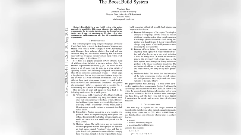 Boost.Build 빌드 시스템의 혁신
