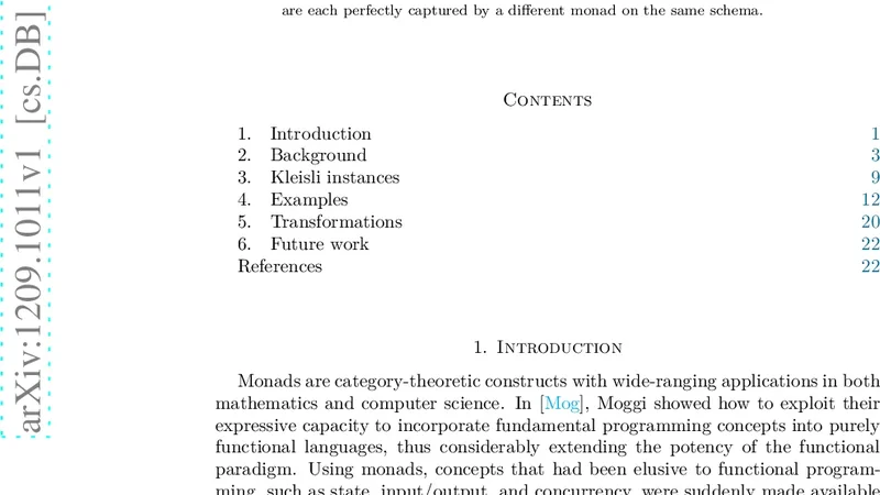 클레이슬리 데이터베이스 인스턴스와 모나드 활용