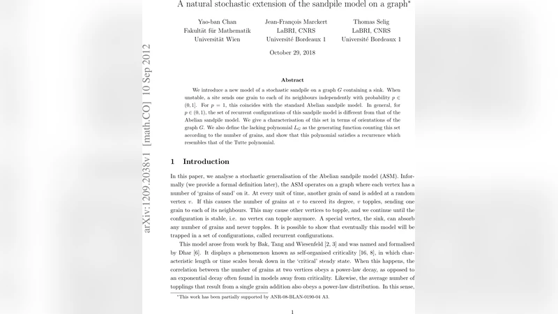 시간 흐름과 잡음 분리를 위한 마르코프 재생산 과정 모델