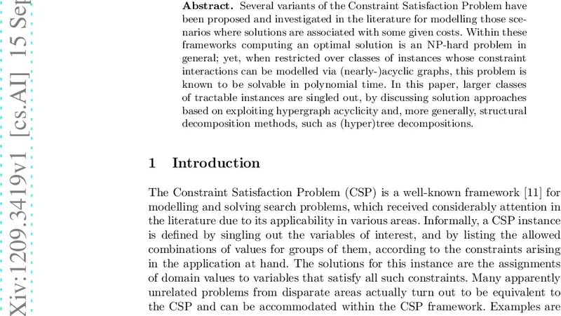 하이퍼그래프 기반 구조 제한을 통한 최적화 문제 해결