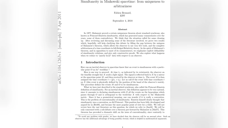 밀도와 자유 사이 미분적 동시성의 새로운 해석