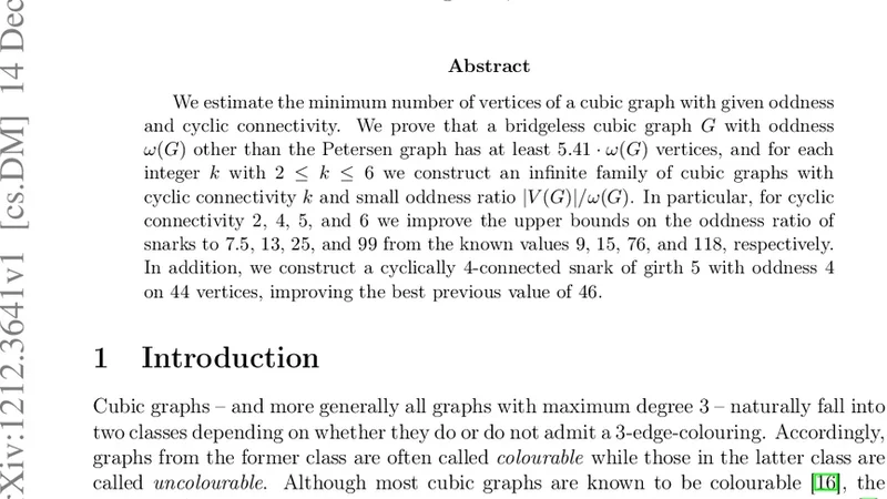 작은 스나크와 큰 홀수성
