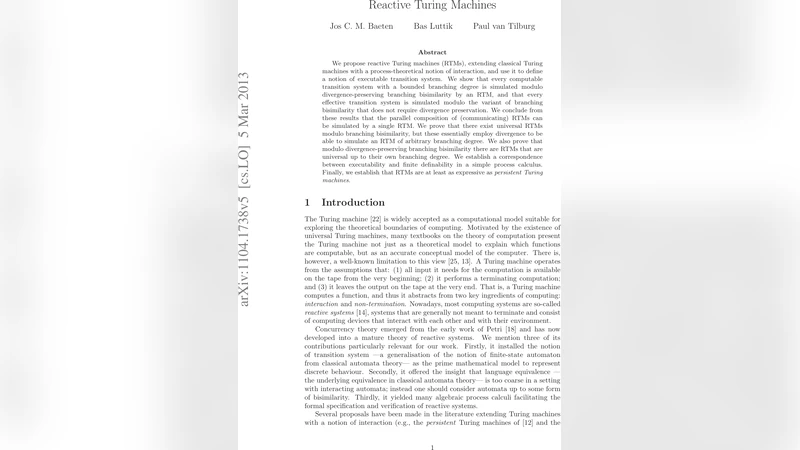 반응형 튜링 머신