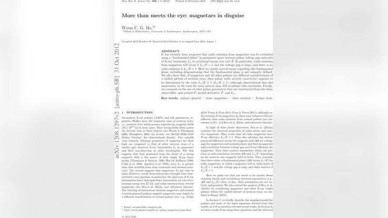 숨은 전파를 품은 마그네터