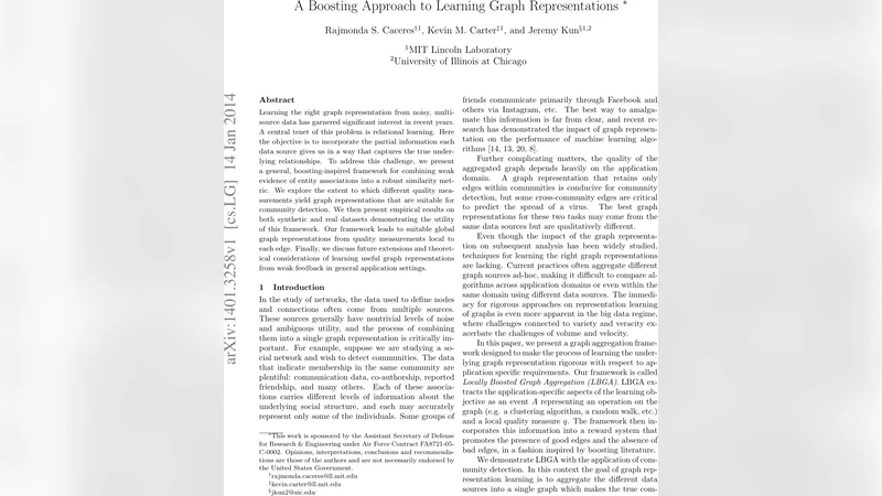 약한 증거를 활용한 그래프 표현 학습 부스팅 기반 접근법